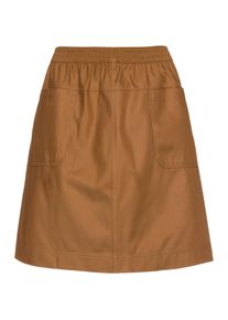 armedangels Fridrikaa Minirock Damen - braun - Gr. L - Baumwolle/Lyocell