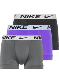 Nike Trunk 3pk Boxer Herren - bunt - Gr. L - Polyester/Elastan