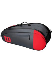 Wilson Team 6pk Tennistasche - rot - Gr. Einheitsgröße