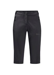 Jack Wolfskin Activate Light Caprihose Damen - schwarz - Gr. 40 - Polyamid/Elastan
