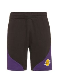 New Era Los Angeles Lakers Basketball-Shorts Herren - schwarz - Gr. M - Baumwolle/Polyester