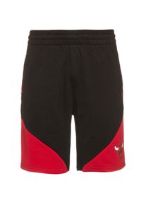 New Era Chicago Bulls Basketball-Shorts Herren - schwarz - Gr. L - Baumwolle/Polyester