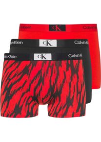 Calvin Klein Trunk Boxer Herren - bunt - Gr. S - Baumwolle/Elastan