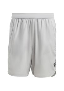 Adidas Funktionsshorts Herren - grau - Gr. L - Polyester/Elastan