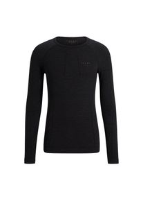 Falke Unterhemd Herren - schwarz - Gr. M - Merinowolle/Polyamid/Elastan