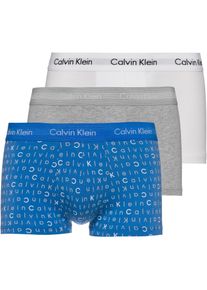 Calvin Klein Low Rise Trunk Boxer Herren - bunt - Gr. S - Baumwolle/Elastan