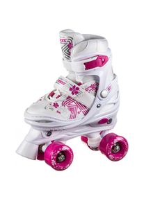 Roces Quaddy Girl 3.0 Rollschuhe Mädchen - weiß - Gr. 26-29