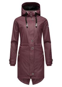 Navahoo Funktionsmantel 'Rainy Flower' Damen Gr&ouml;&szlig;e XXL burgunder