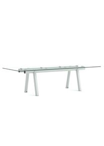 Boa Table Tisch / Konferenztisch Tischplatte aus Glas Hay