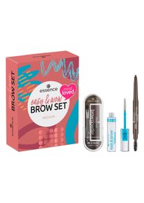 essence cosmetics - Easy & WOW Brow Set -- Augenbrauen-Set (ST0171EWMM)