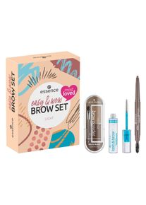 essence cosmetics - Easy & WOW Brow Set -- Augenbrauen-Set (ST0171EWLT)