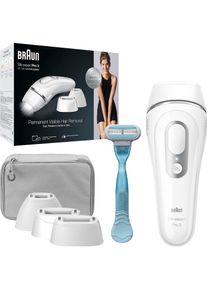 Braun IPL-Haarentferner »Silk-Expert Pro 3 PL3221 IPL«, 300.000 Lichtimpulse, Skin Pro-Technologie weiß Standard- und Präzisionsaufsatz, sowie...
