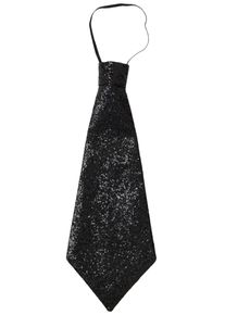 Widmann Glitter Glamour Tie Black
