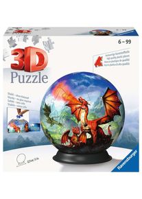 Ravensburger Puzzle-Ball Mystische Drachen - Konstruktionsspiel - ab 6 Jahre