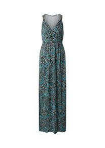 Lascana Maxikleid Damen Gr&ouml;&szlig;e 34 beige / t&uuml;rkis / schwarz