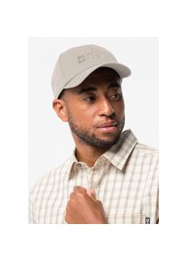 Jack Wolfskin Baseball Cap »BASEBALL CAP« weiß undyed Kappe im Basecap-Design