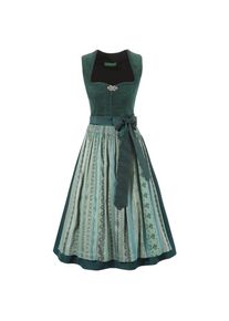 Country Line Dirndl, (2 tlg.), Damen, midi mit dekorativer Brosche grün 36 N-Gr Kleider