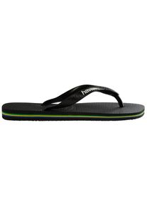 Havaianas Zehentrenner »Brasil Logo« schwarz 35/36