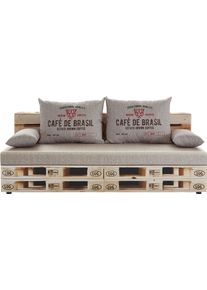exxpo - sofa fashion Schlafsofa »exxpo Tabou«, inklusive Bettfunktion und Bettkasten, Liftbettfunktion und Federkern