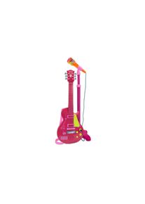 Bontempi Spielzeug-Musikinstrument »Rockgitarre mit Standmikrofon Pink«