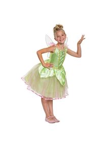 maskworld Vestito da Campanellino Disney per bambini