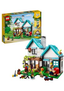 Lego® Konstruktionsspielsteine »Gemütliches Haus (31139), Lego® Creator 3in1«, (808 St.)