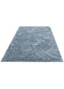 Andas Hochflor-Teppich »Menka«, rechteckig, Shaggy-Teppich, Uni-Farben, besonders weich und kuschelig