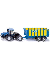 Siku Spielzeug-Traktor »Siku Farmer, New Holland T mit Silagewagen (1947)«
