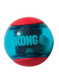Kong Spielzeug Squeezz Action 3x Red Ball M