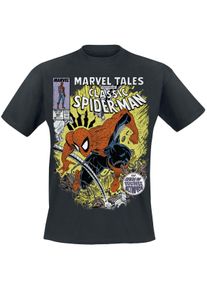 Spiderman Spider-Man Comic Battle T-Shirt schwarz