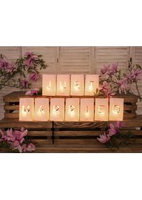 partydeco 11 Just Married Windlichter 11,5 x 19cm