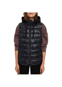 Esprit Steppweste, mit seitlichen Zippern schwarz XL black Ultraleichte Outdoorweste von Esprit