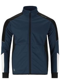 Endurance, Hommes Veste de sport 'Ludvigo', bleu foncé / noir / blanc