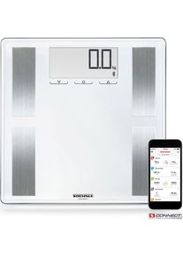 Soehnle Körper-Analyse-Waage »Shape Sense Connect 100«, mit Bluetooth® weiß Personenwaagen