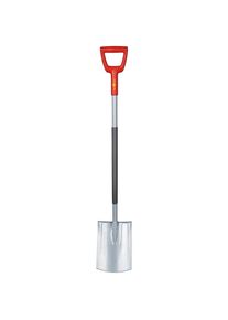 Wolf Garten WOLF-GARTEN Spaten »AS-D«, 123 cm Gesamtlänge grau
