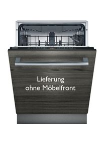 Siemens vollintegrierbarer Geschirrspüler, iQ300, SX73HX60CE, 14 Maßgedecke silberfarben Optimaler Einbau in Ihre Küche - varioScharnier.