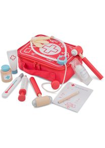 NEW CLASSIC TOYS® Spielzeug-Arztkoffer »Educational, Arzt Spielset« rot