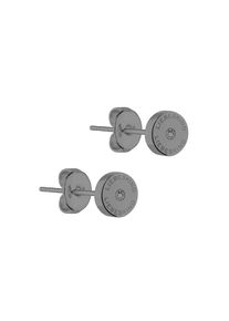 Liebeskind Berlin Paar Ohrstecker »LJ-0549-E-07«, mit Zirkonia schwarz schwarz + schwarz Schicke Ohrstecker für Damen, zu jedem Outfit passend