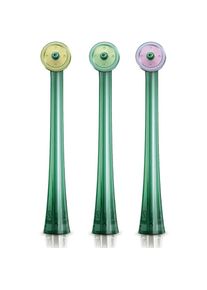 PHILIPS SONICARE Aufsteckbürsten »AirFloss Aufsteckdüsen HX8013/07« grün Zur Verwendung mit oder ohne Mundwasser