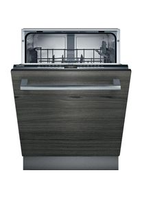 Siemens vollintegrierbarer Geschirrspüler »SX636X01GE«, iQ300, SX63HX36TE, 12 Maßgedecke silberfarben Oberkorb mit drei höhenverstellbaren Stufen -...