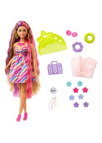 Barbie Anziehpuppe »Totally Hair, blond/pinke Haare«, inklusive Styling-Zubehör bunt