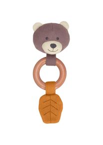 Sterntaler® Greifling »Strick Spielfigur Bär«, GOTS made with organic materials, zertifiziert durch BCS 35119 braun