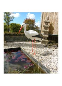 Ubbink Teichfigur »Storch«, H: 87 cm beige