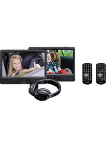 Lenco DVD-Player »DVP-1047« rot 180° dreh- und neigbarer Bildschirm