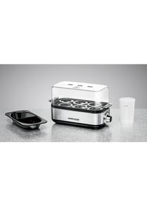 Rommelsbacher Eierkocher »ER 600«, für 6 St. Eier, 400 W silberfarben edelstahlfarben