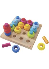 Haba Steckspielzeug »Farbkringel«, Made in Germany bunt Steckspielzeug