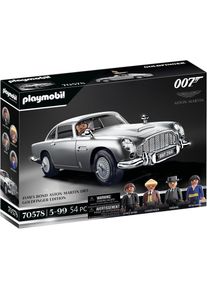 Playmobil® Konstruktions-Spielset »James Bond Aston Martin DB5 - Goldfinger Edition (70578)«, (54 St.), Made in Europe silberfarben