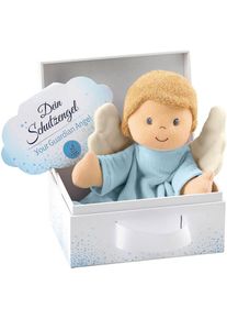 Sterntaler® Schmusetuch »Schutzengel, hellblau«, mit Geschenkbox blau Schnuffeltücher