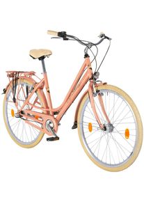 Performance Hollandrad Damen »Toulouse«, 71, 12 cm (28 Zoll), 3 Gang, Rücktrittbremse rot