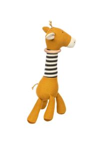 Sigikid Greifling »Baby Strick, Giraffe«, mit Rassel gelb